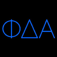 Phi Delta Alpha Neonskylt