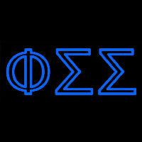 Phi Sigma Sigma Neonskylt