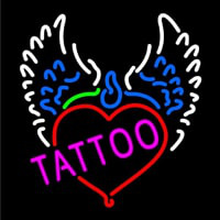 Piercing Tattoo Addiction Logo Neonskylt