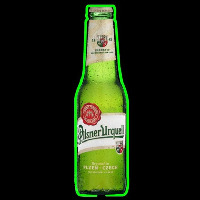 Pilsner Urquell Bottle Beer Sign Neonskylt