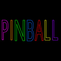 Pinball 1 Neonskylt