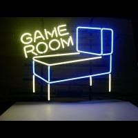 Pinball Game Room Neonskylt