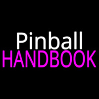 Pinball Handbook 2 Neonskylt