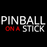 Pinball On A Stick 2 Neonskylt