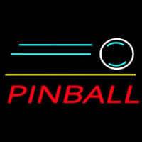 Pinball Shot Neonskylt