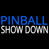 Pinball Showdown 1 Neonskylt