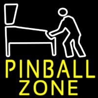 Pinball Zone Neonskylt