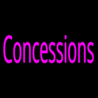 Pink Concessions Neonskylt