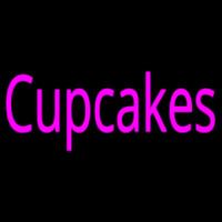 Pink Cupcakes Neonskylt