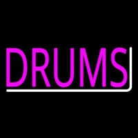 Pink Drums 1 Neonskylt