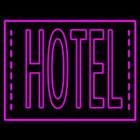 Pink Hotel Neonskylt