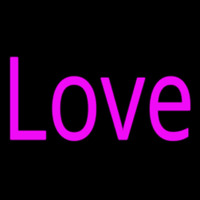 Pink Love Neonskylt