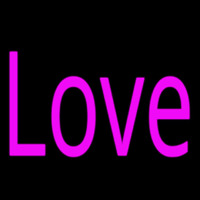 Pink Love Neonskylt