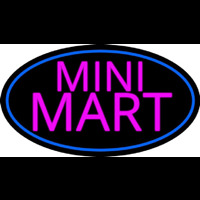 Pink Mini Mart Neonskylt