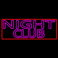 Pink Night Club Neonskylt
