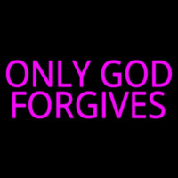 Pink Only God Forgives Neonskylt
