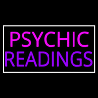 Pink Psychic Purple Readings Neonskylt
