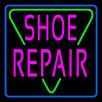 Pink Shoe Repair Block Neonskylt