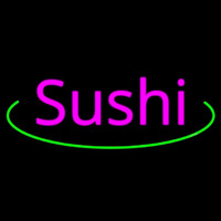Pink Sushi Neonskylt
