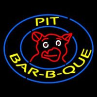 Pit Bbq Neonskylt