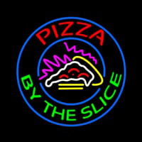 Pizza By The Slice Neonskylt