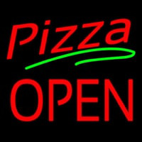 Pizza Open Neonskylt