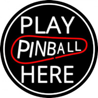 Play Pinball Herw 2 Neonskylt