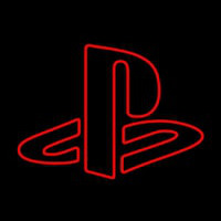 Playstation Logo Neonskylt