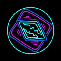 Poker Redand Icon 2 Neonskylt