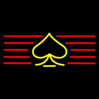 Poker Symbol 3 Neonskylt