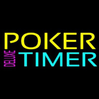 Poker Timer Delu e 1 Neonskylt