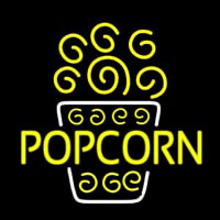 Popcorn Block Neonskylt