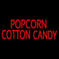 Popcorn Cotton Candy Neonskylt