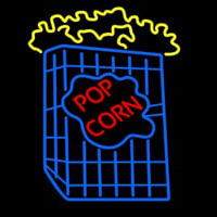 Popcorn With Logo Neonskylt