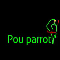 Pou Parrot Neonskylt