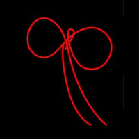 Pow Style Tie Logo Neonskylt