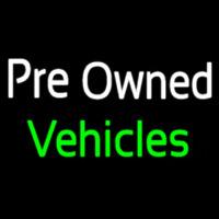 Pre Owned Vehicles Neonskylt