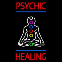 Psychic Health With Blue Line Neonskylt