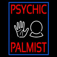 Psychic Palmist Neonskylt
