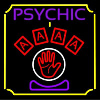 Psychic With Hand Neonskylt