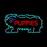 Puppies Block 1 Neonskylt