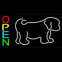 Puppies With Logo 2 Neonskylt