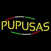 Pupusas Neonskylt