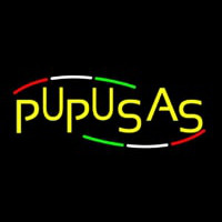 Pupusas Neonskylt