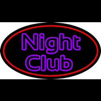 Purple Block Night Club Neonskylt