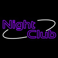 Purple Block Night Club Neonskylt