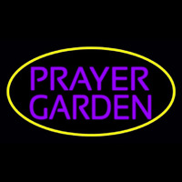 Purple Prayer Garden Neonskylt