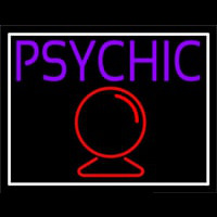 Purple Psychic With Crystal Neonskylt