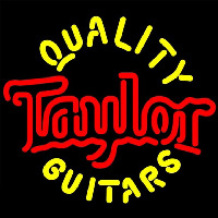 Quality Taylor Guitars Neonskylt