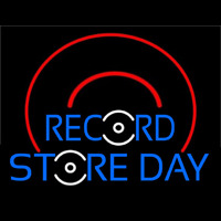 Record Store Day Neonskylt